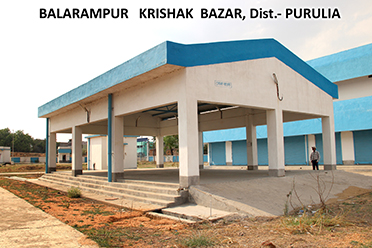 Open Market Shed,Balarampur Krishak Bazar